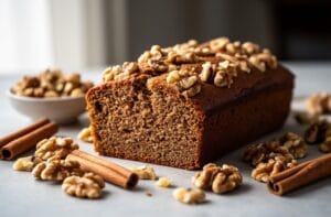 Gluten-Free Walnut Cinnamon Cake